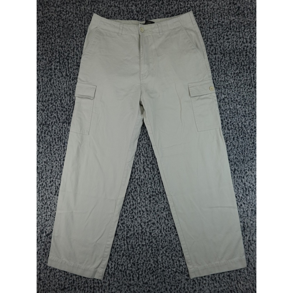 Gap Cargo Pants Mens 33x30 Khaki‎ Beige Utility Straight Leg Twill